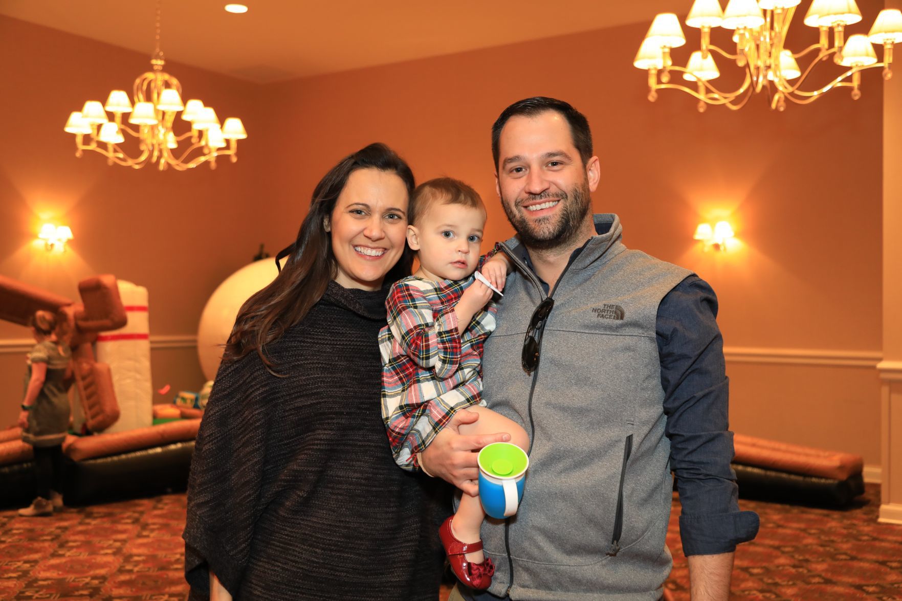Megan, Noelle and David Fougerousse
